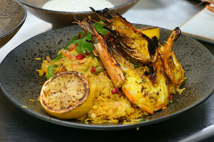 Prawn Indian dish